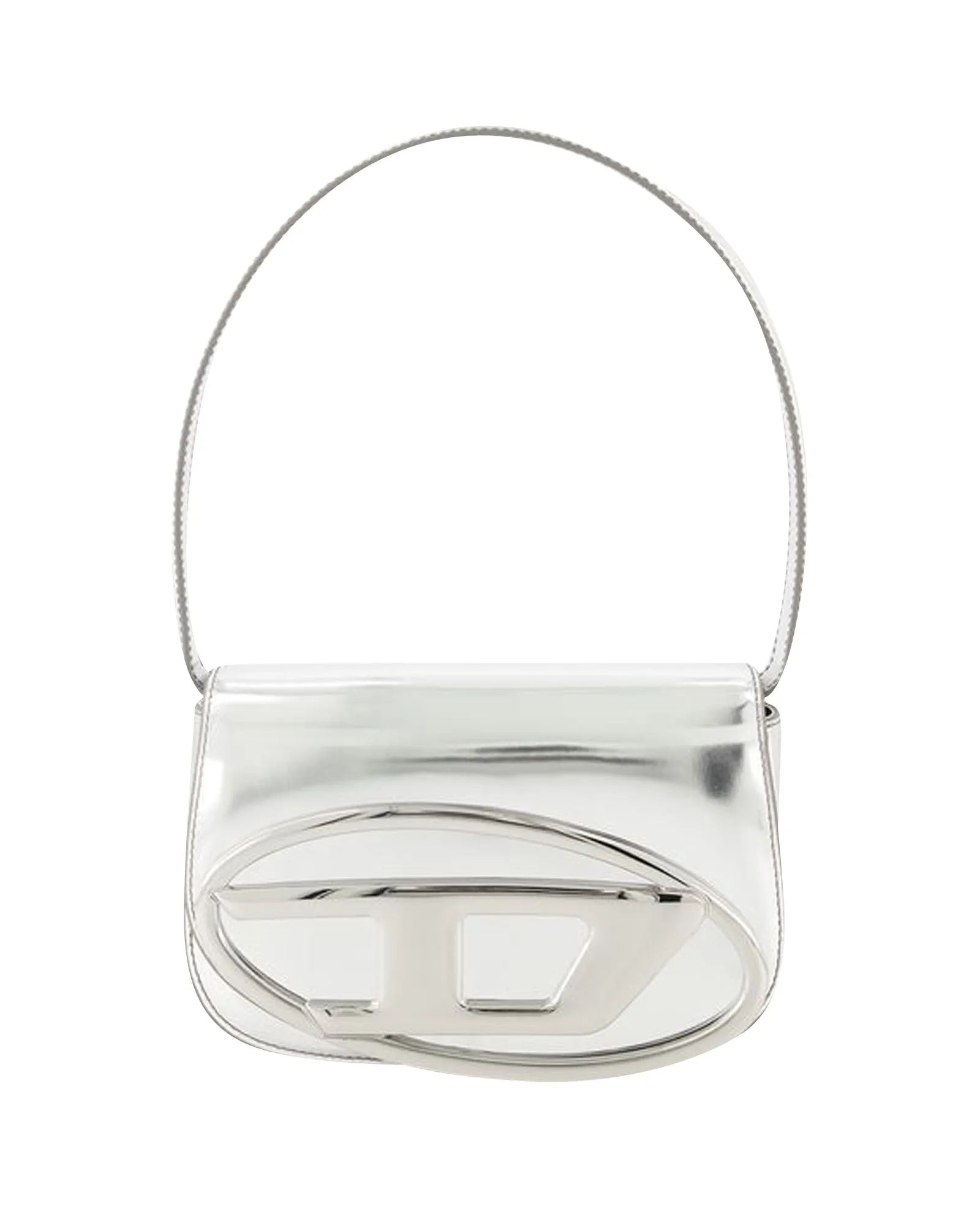 1DR Shoulder Bag - Diesel - Leather - Silver