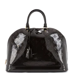 Alma Handbag Monogram Vernis GM