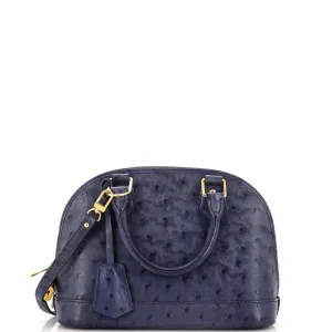 Alma Handbag Ostrich BB