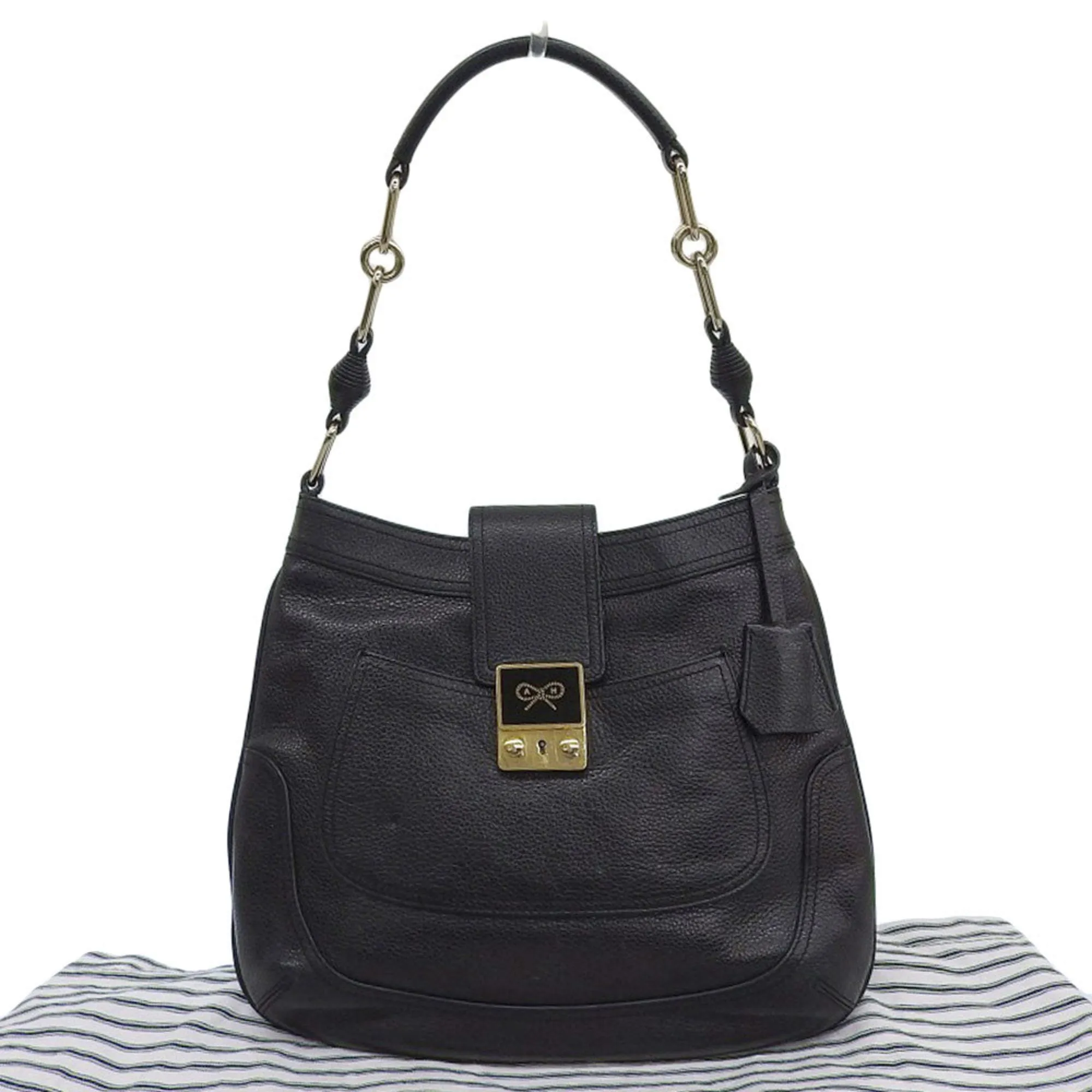 Anya Hindmarch Leather Shoulder Bag (Pre-Owned)
