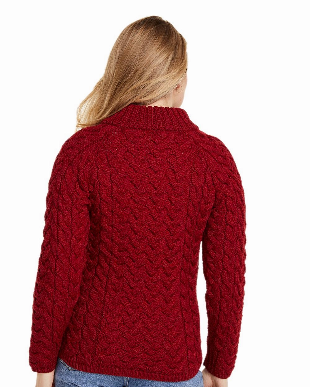 Aran Knightstown Womens Crew Neck Sweater