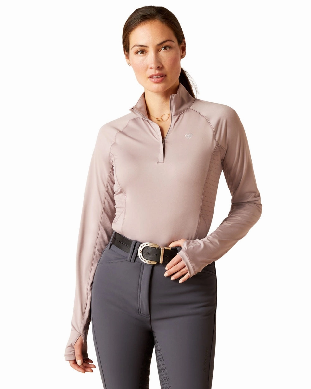 Ariat Womens Lowell 2.0 1/4 Zip Long Sleeve Base Layer