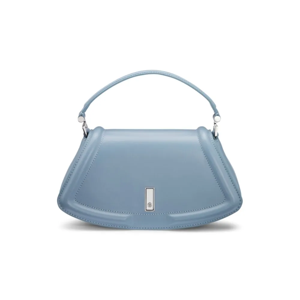 Ariell leather shoulder bag with Double B monogram hardware