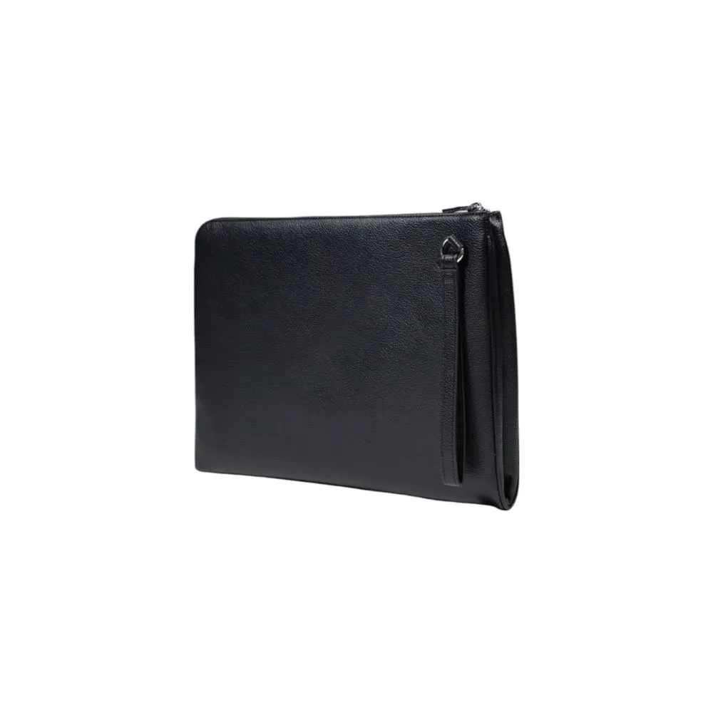 Armani Exchange Black Polyester Luggage And Travel