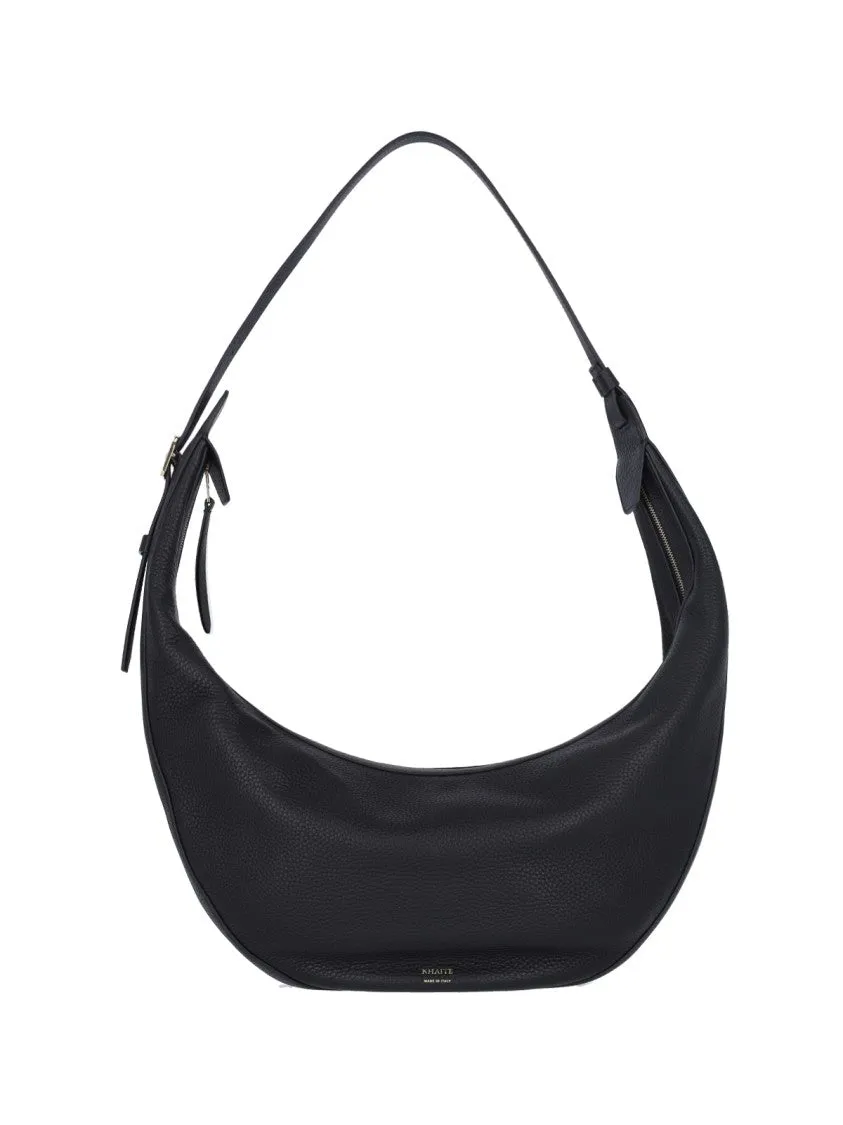Augustina" Hobo Bag C Black