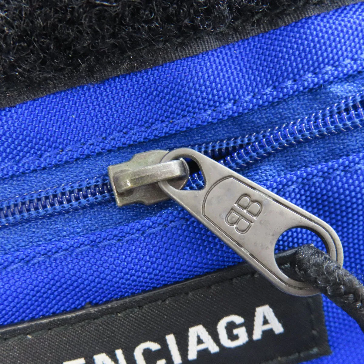 BALENCIAGA Shoulder Bag 532298 Nylon blue Shoulder pouch