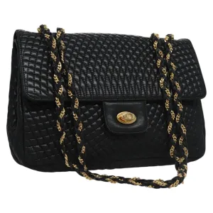 Bally Leather Shoulder Bag (Pre-Owned)