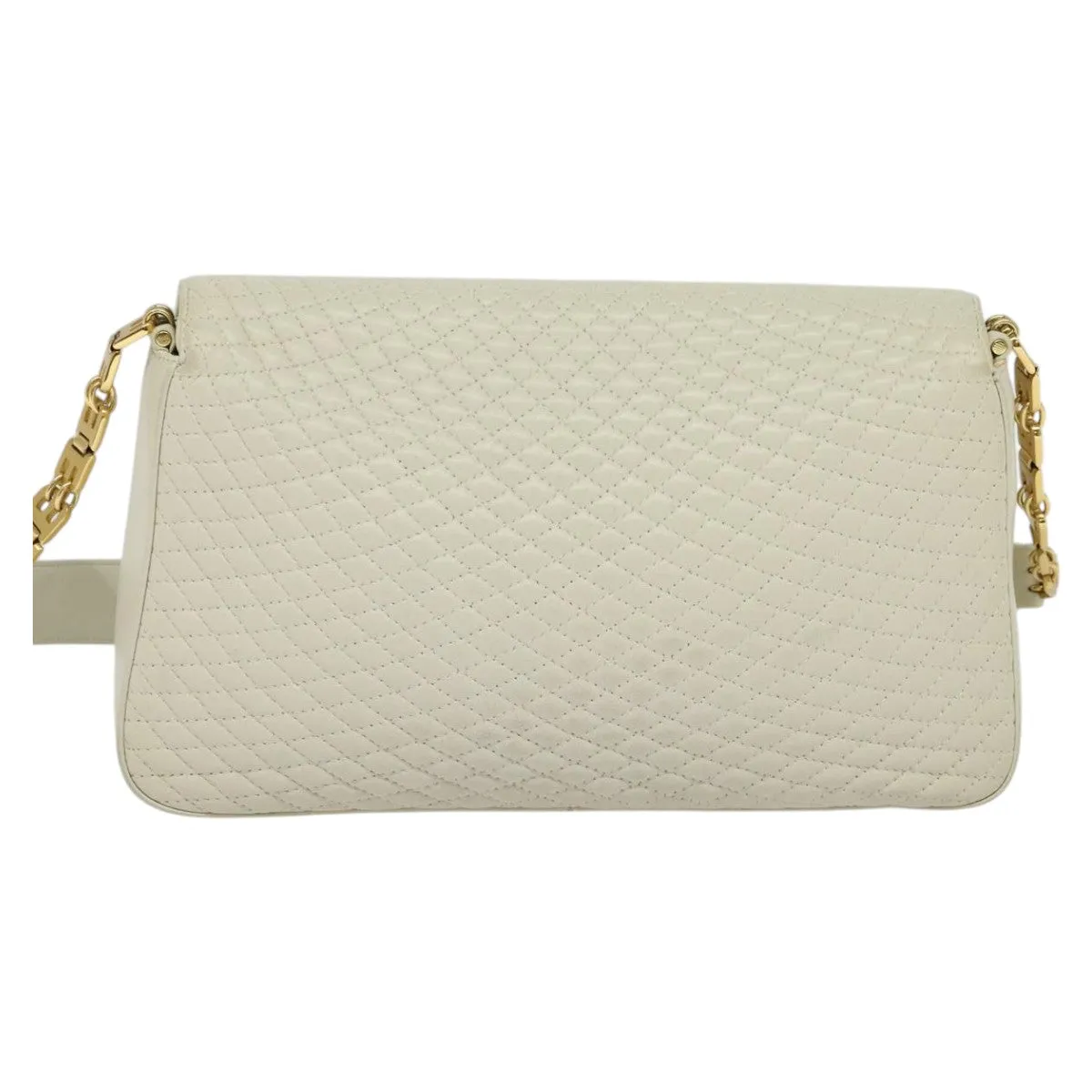 Bally Quilted Leather Shoulder Bag (Pre-Owned)