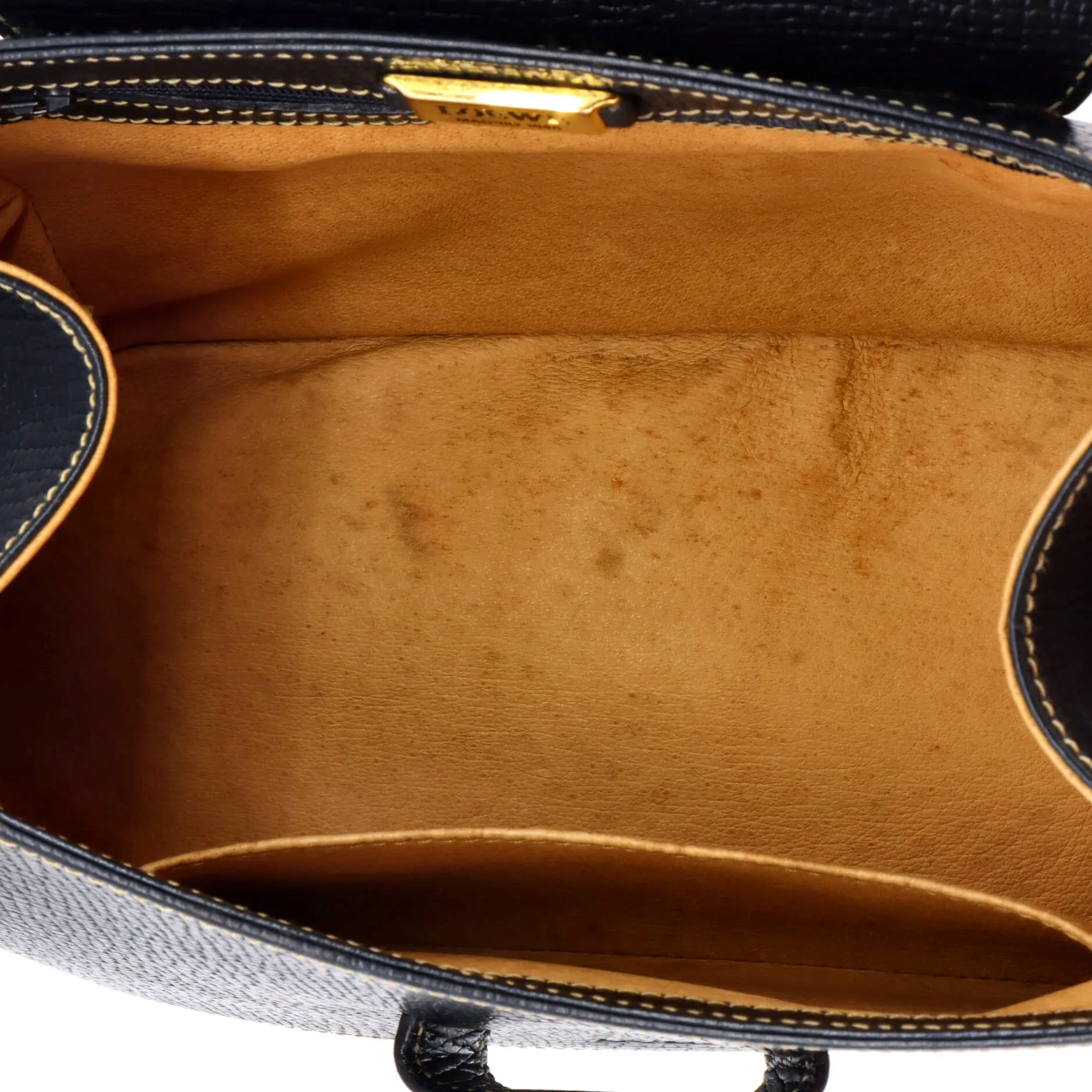 Barcelona Dome Top Handle Bag Leather Medium