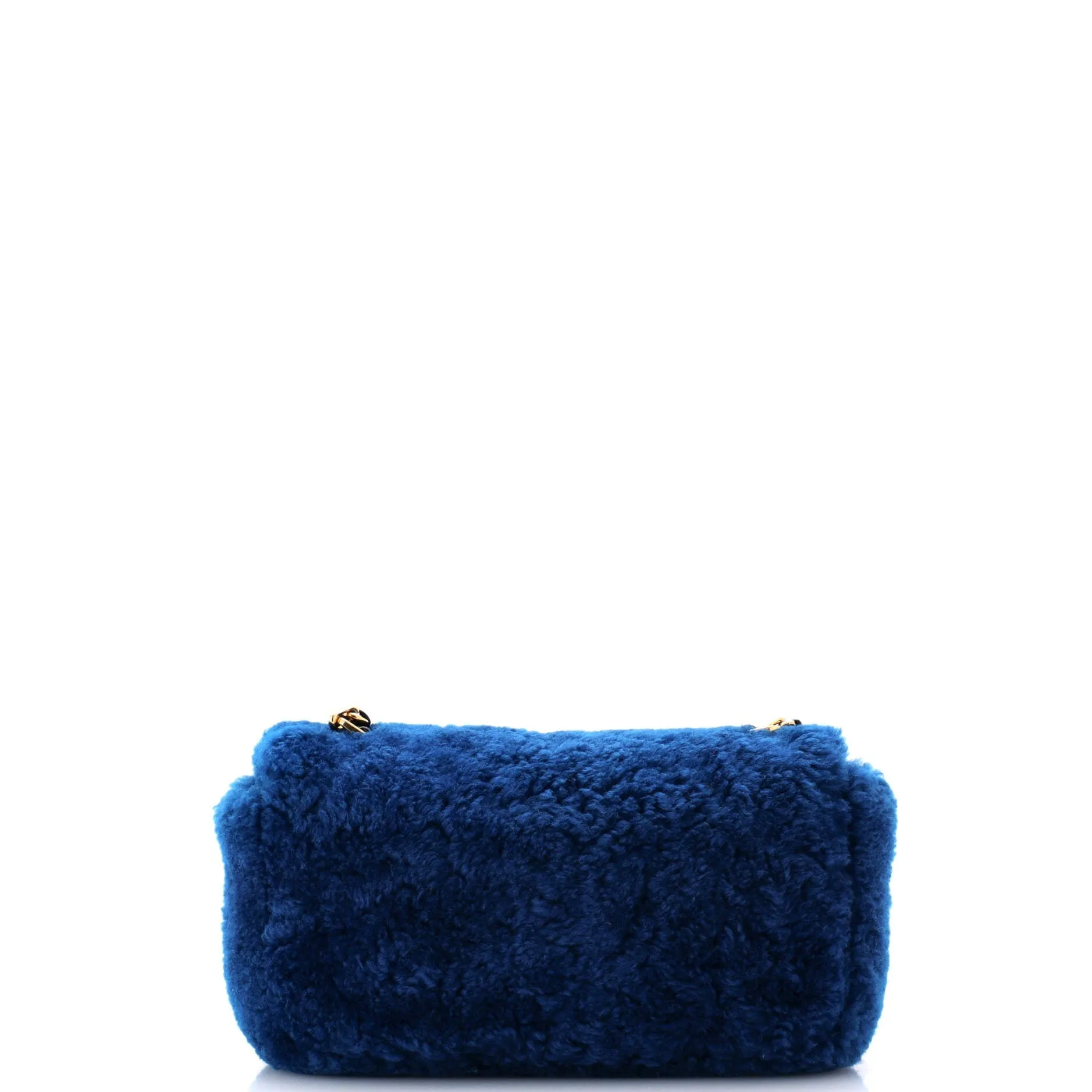 Be Baguette Flap Bag Shearling Medium
