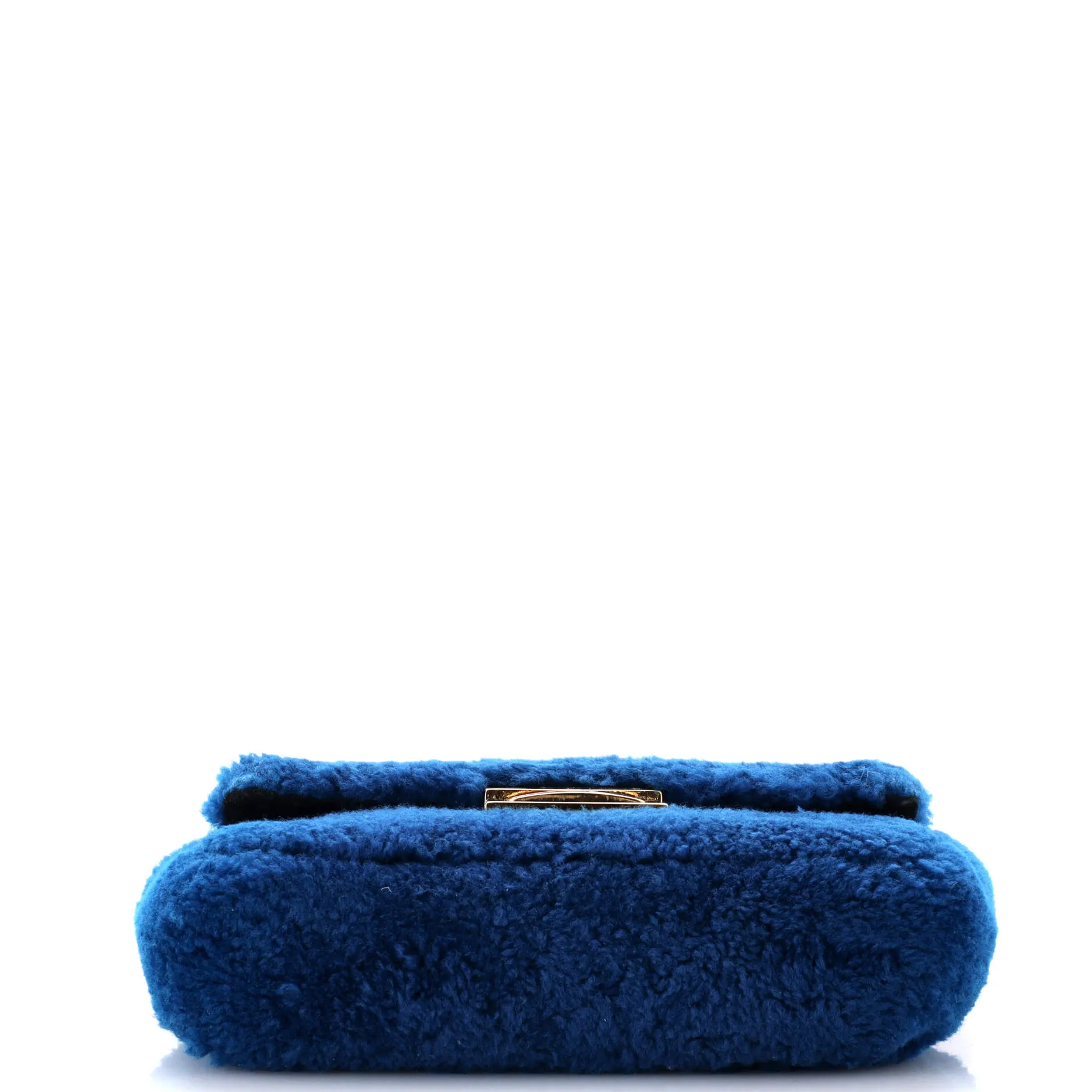 Be Baguette Flap Bag Shearling Medium