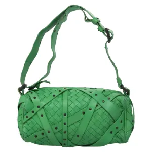 Bottega Veneta Intrecciato Leather Shoulder Bag (Pre-Owned)