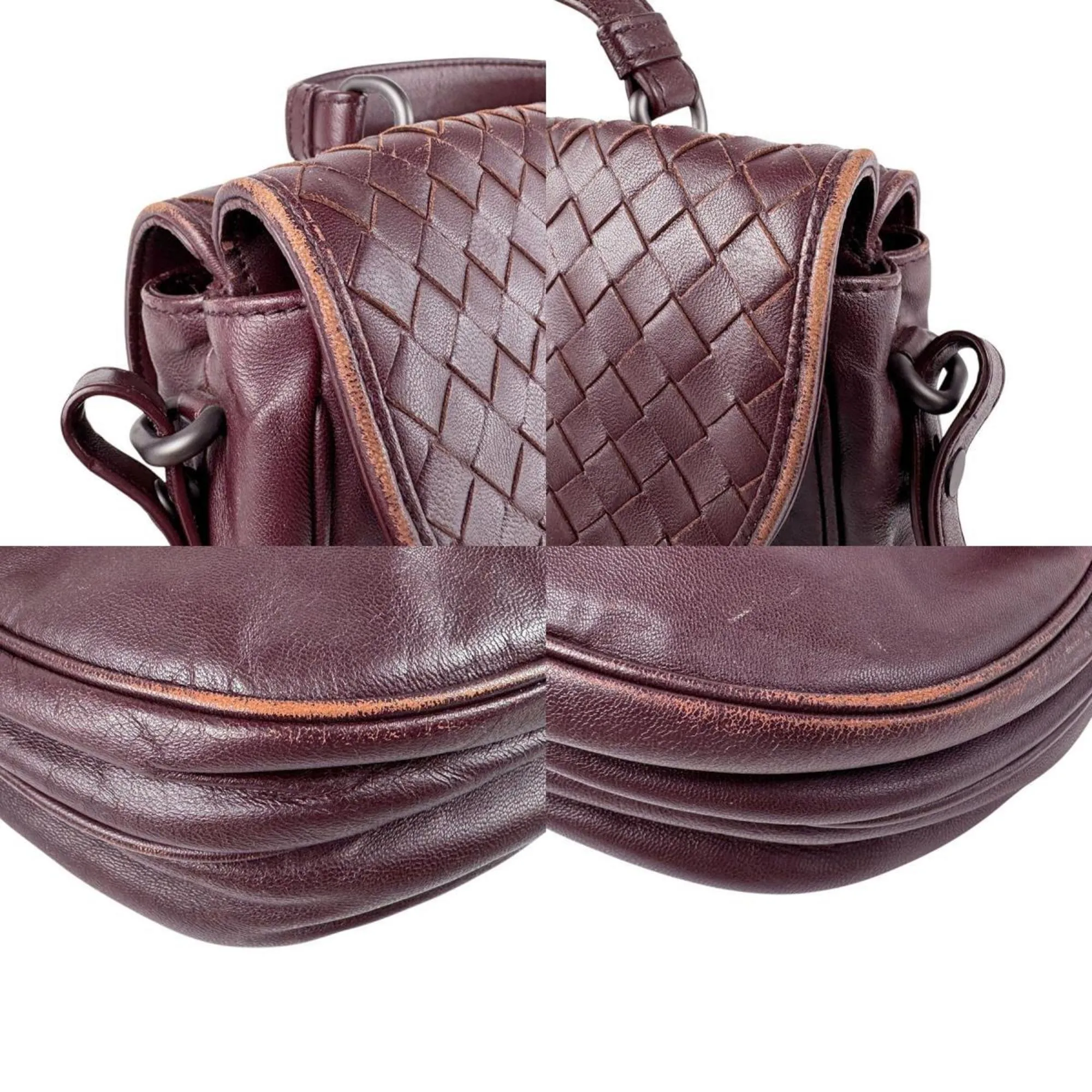 Bottega Veneta Intrecciato Shoulder Bag (Pre-Owned)