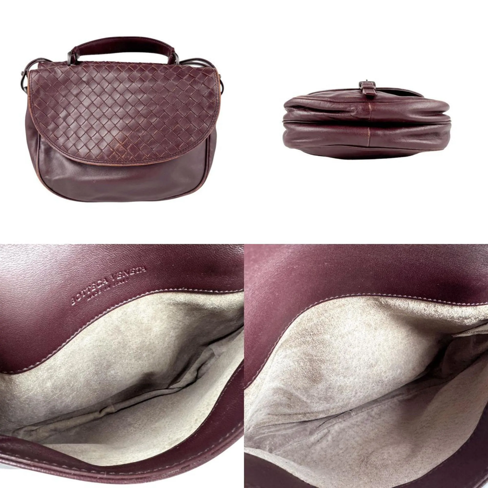Bottega Veneta Intrecciato Shoulder Bag (Pre-Owned)