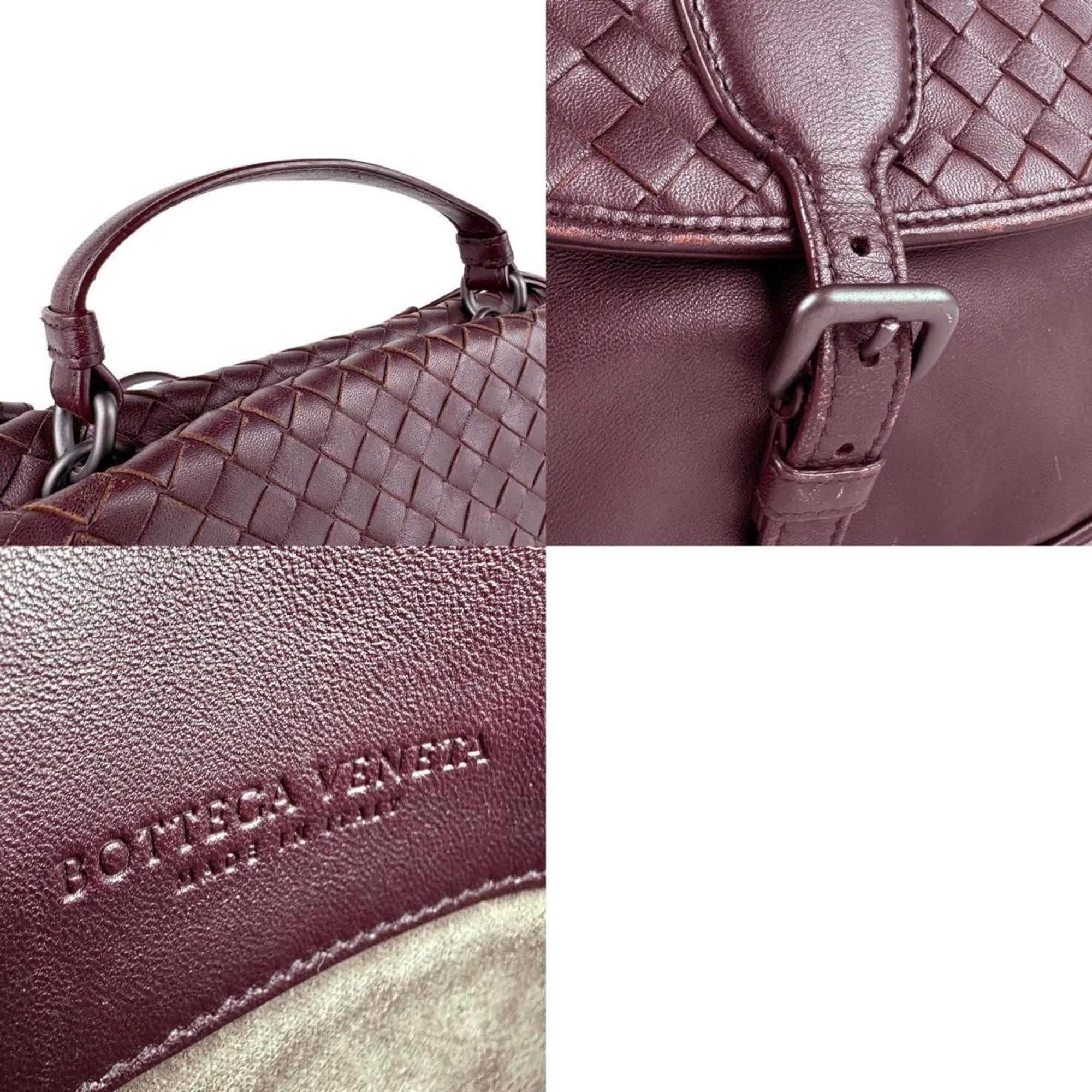 Bottega Veneta Intrecciato Shoulder Bag (Pre-Owned)