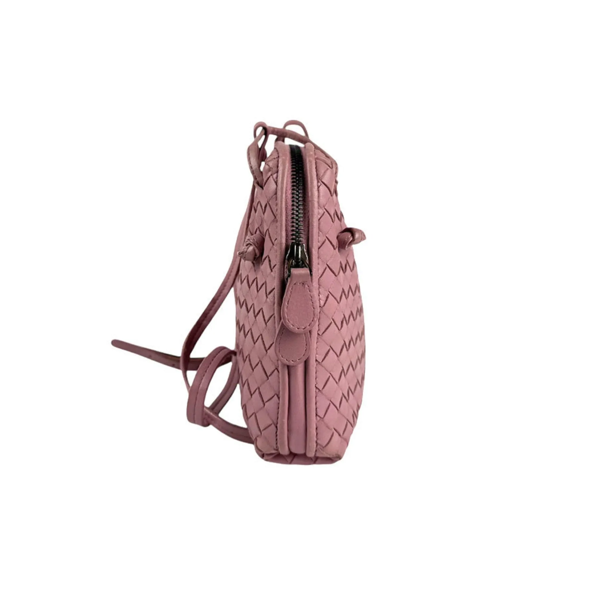 Bottega Veneta pink Intrecciato Shoulder Bag (Pre-Owned)