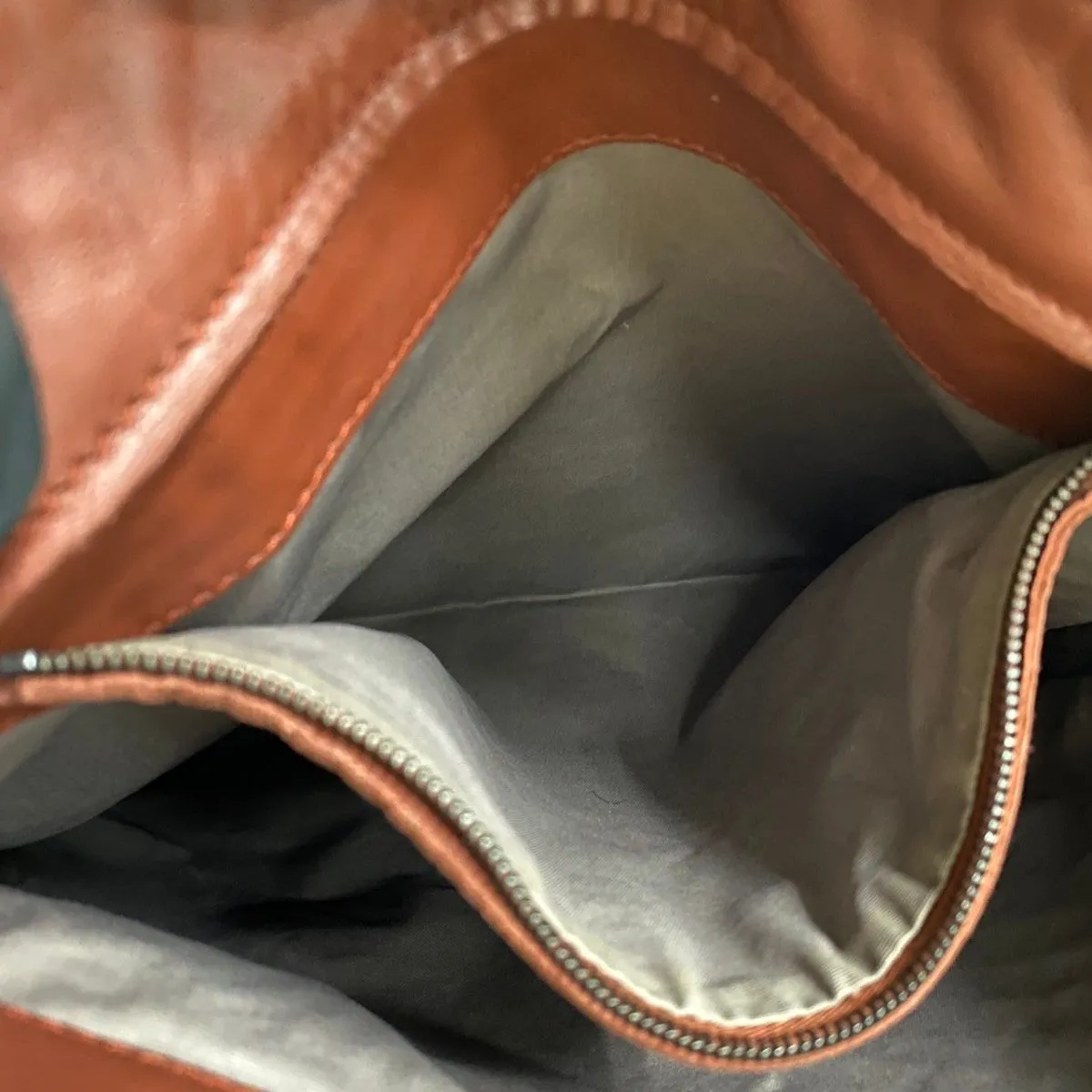 BOTTEGAVENETA Shoulder Bag leather Brown INTRECCIATO Women Used