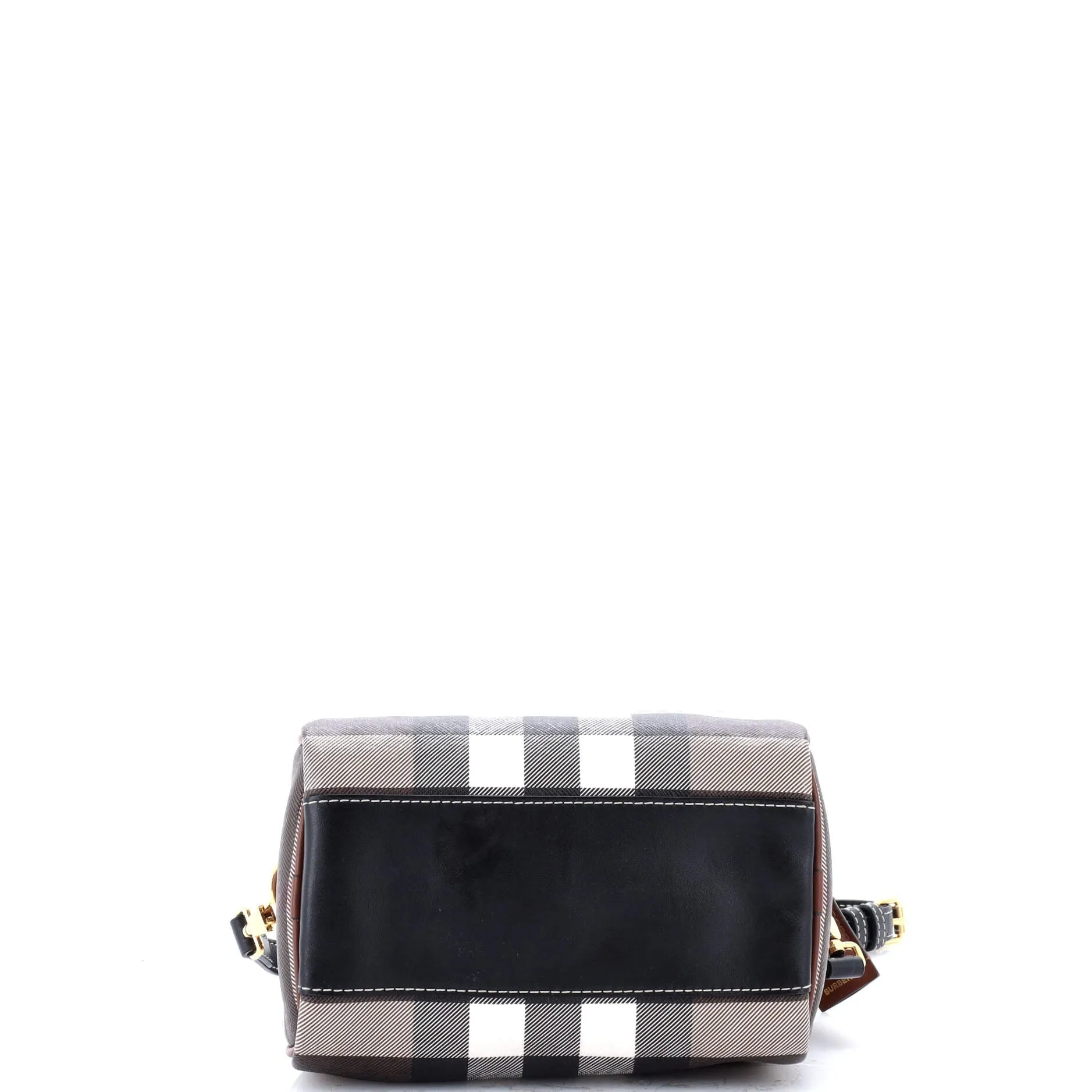 Bowling Bag Check E-Canvas Mini