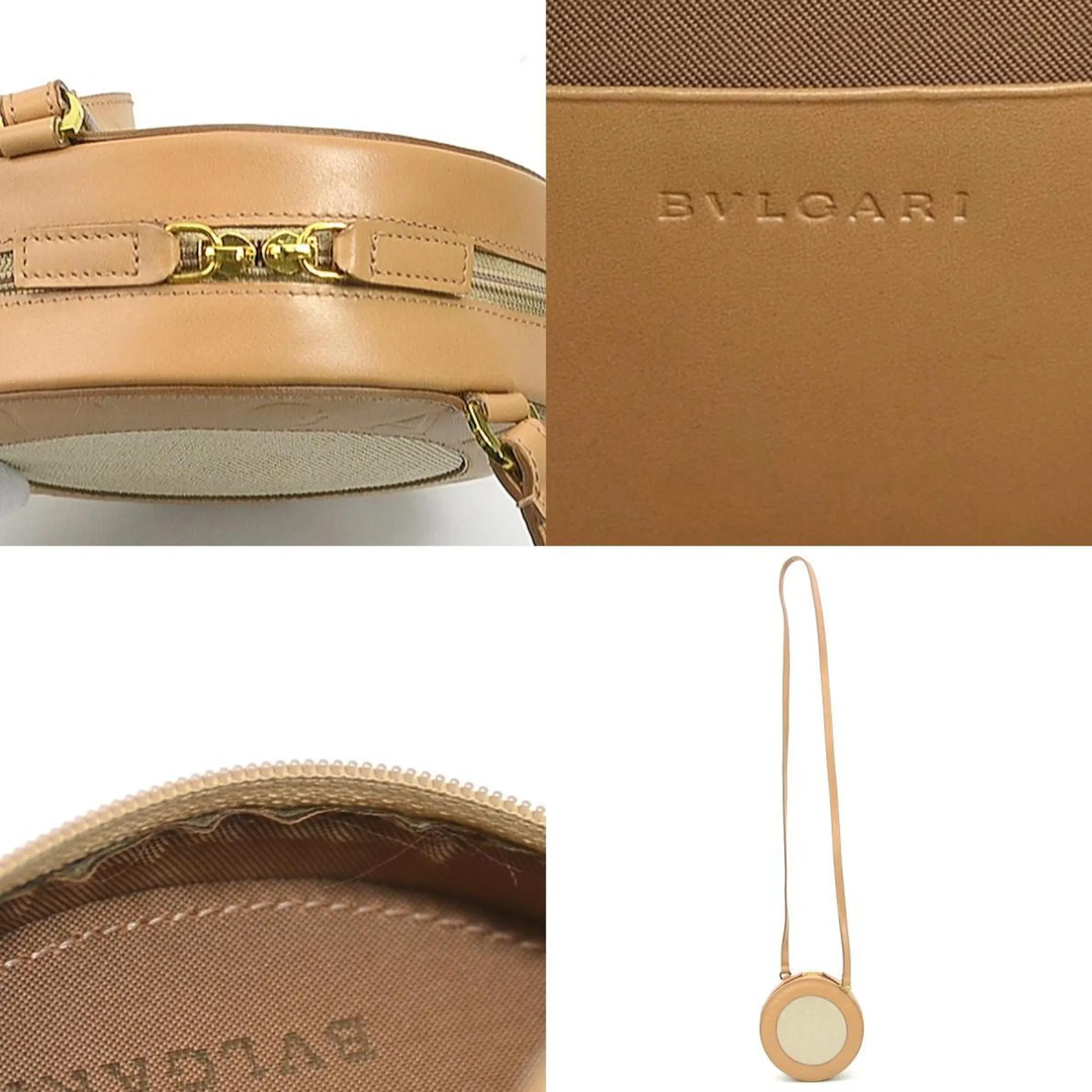 Bulgari Leather Shopper Bag (Pre-Owned)