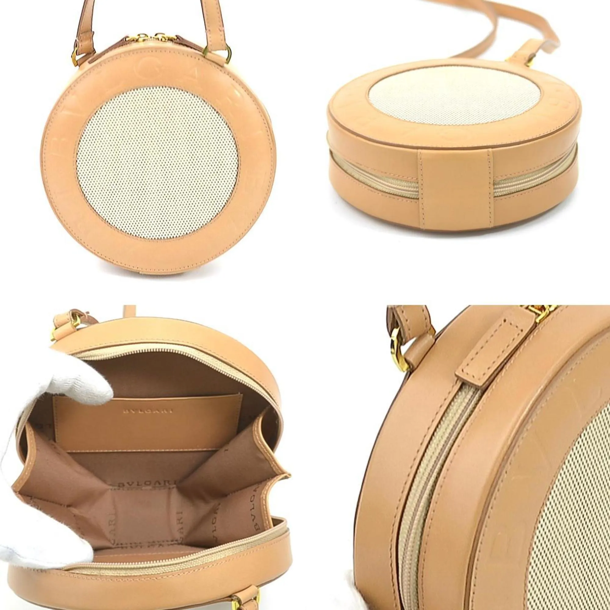 Bulgari Leather Shopper Bag (Pre-Owned)