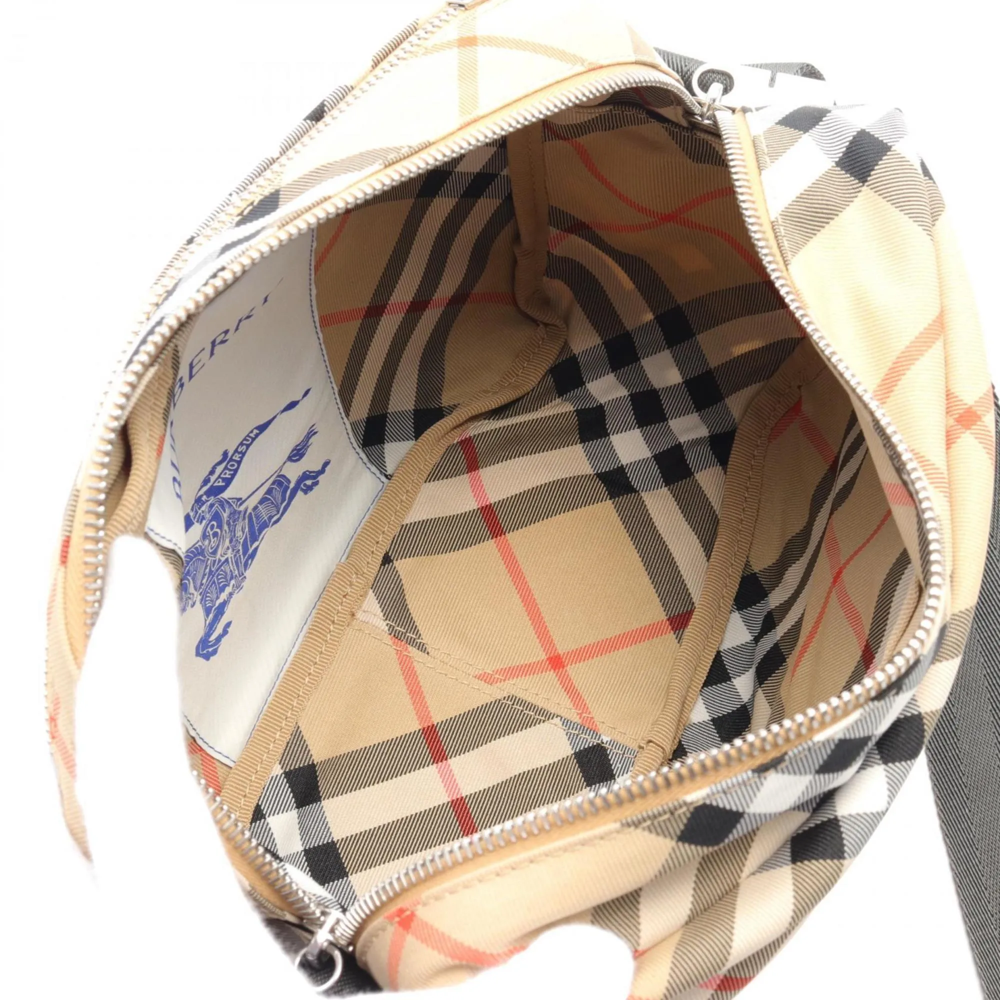 Burberry   Canvas Shoulder Bag (Pre-Owned)