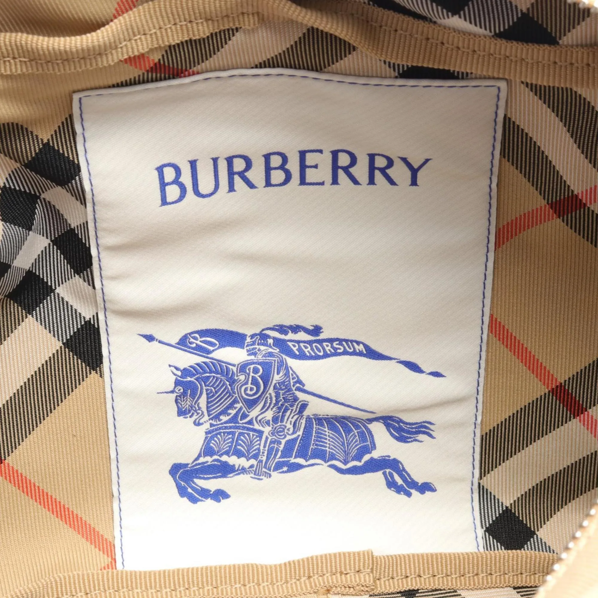 Burberry   Canvas Shoulder Bag (Pre-Owned)