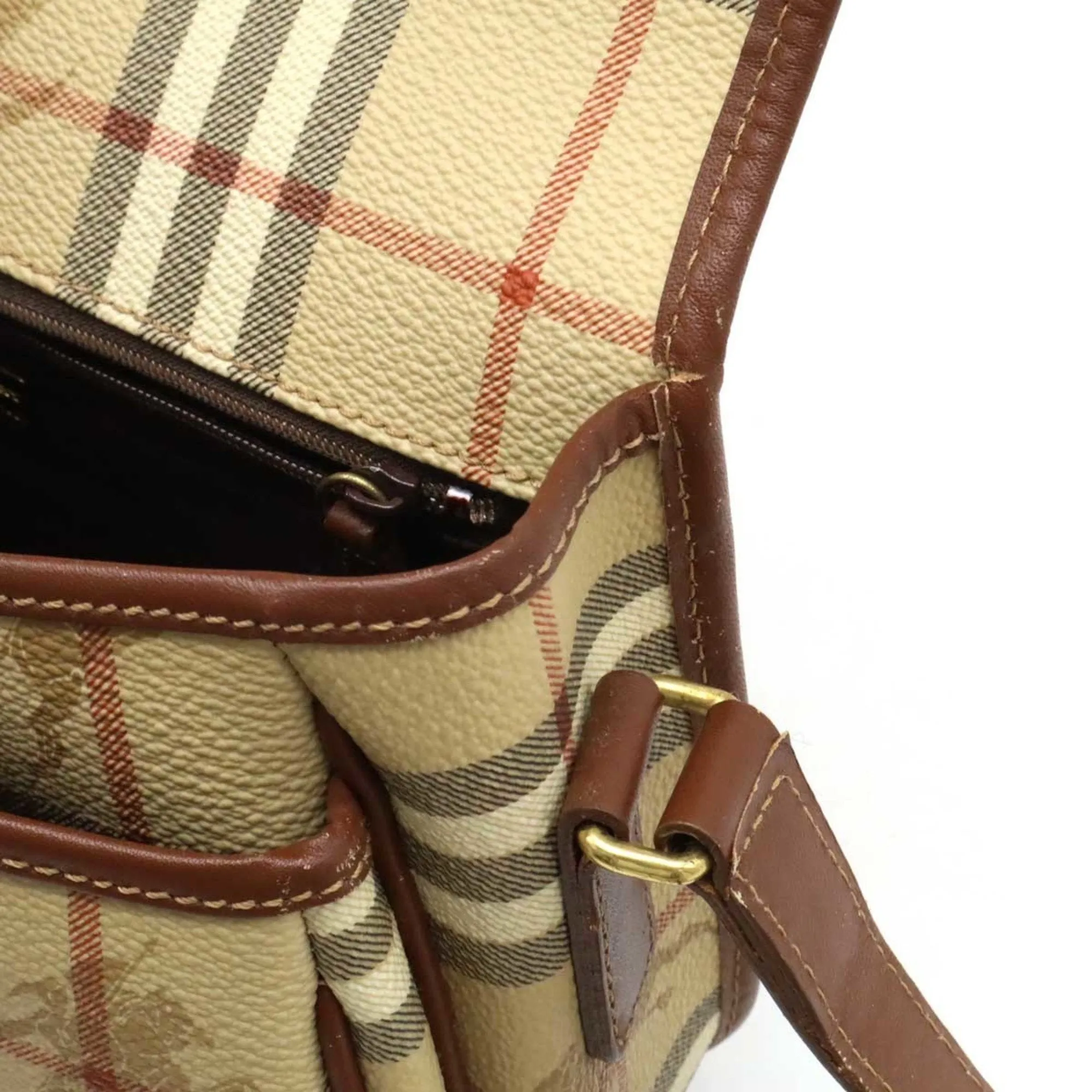Burberry   Color Pvc Leather Shoulder Bag (Pre-Owned)