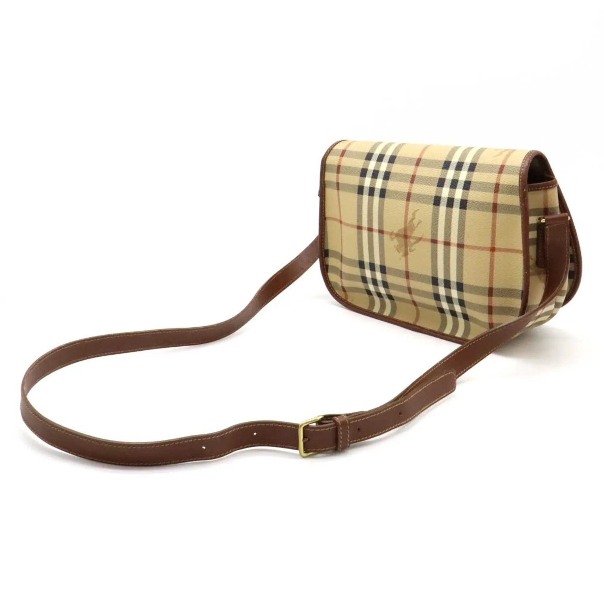 Burberry   Color Pvc Leather Shoulder Bag (Pre-Owned)