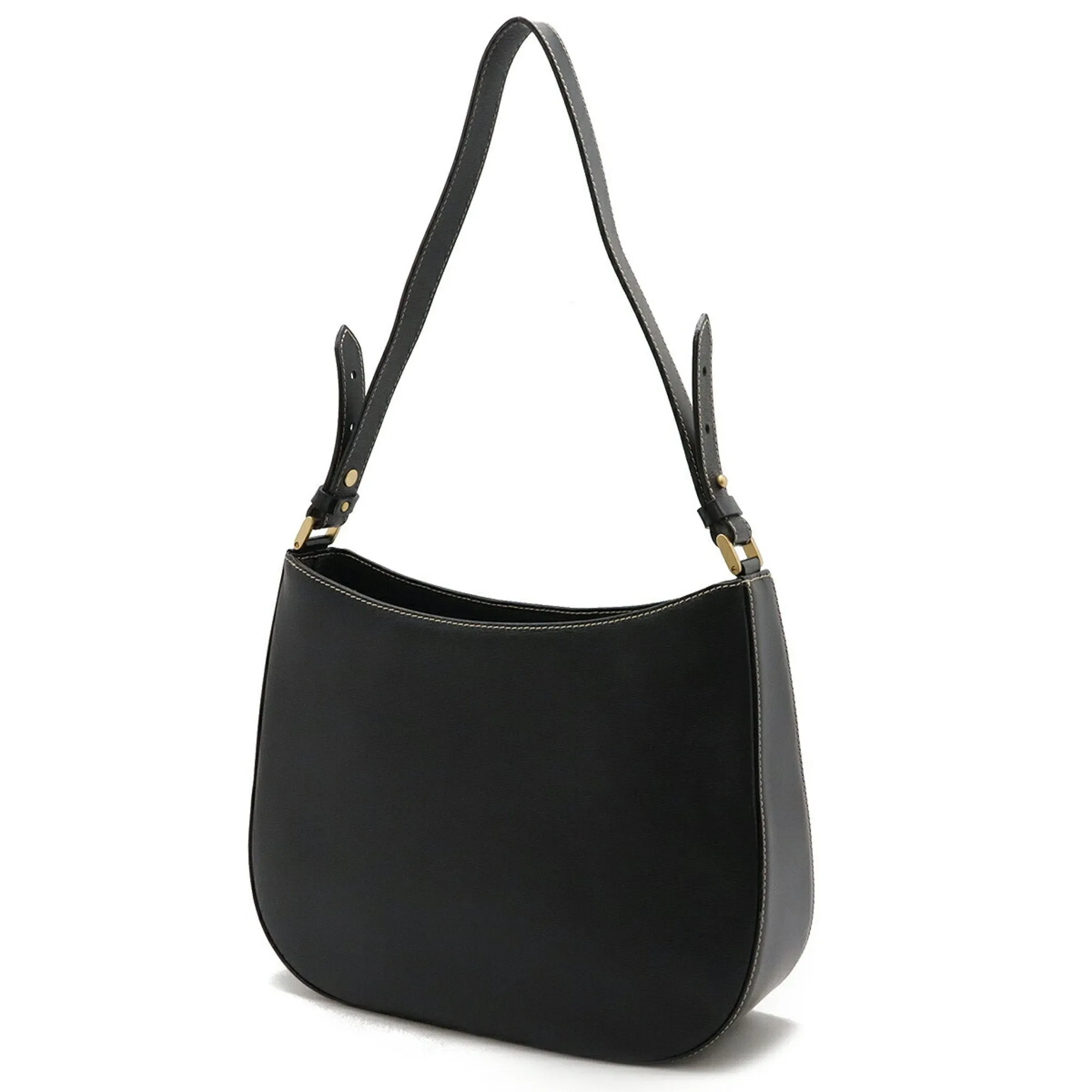Burberry Leather Shoulder Bag (Pre-Owned)