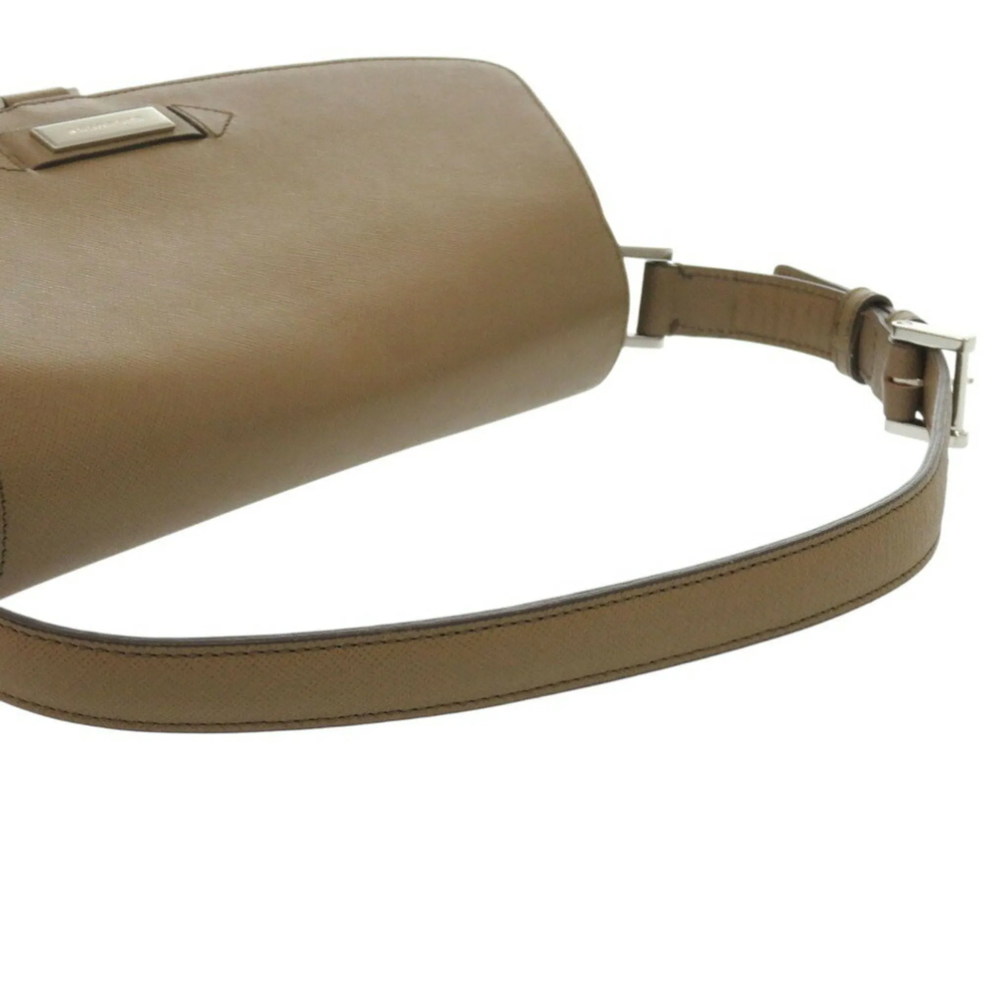Burberry Leather Shoulder Bag (Pre-Owned)