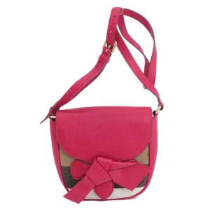 Burberry  Leather Shoulder Bag (Pre-Owned)