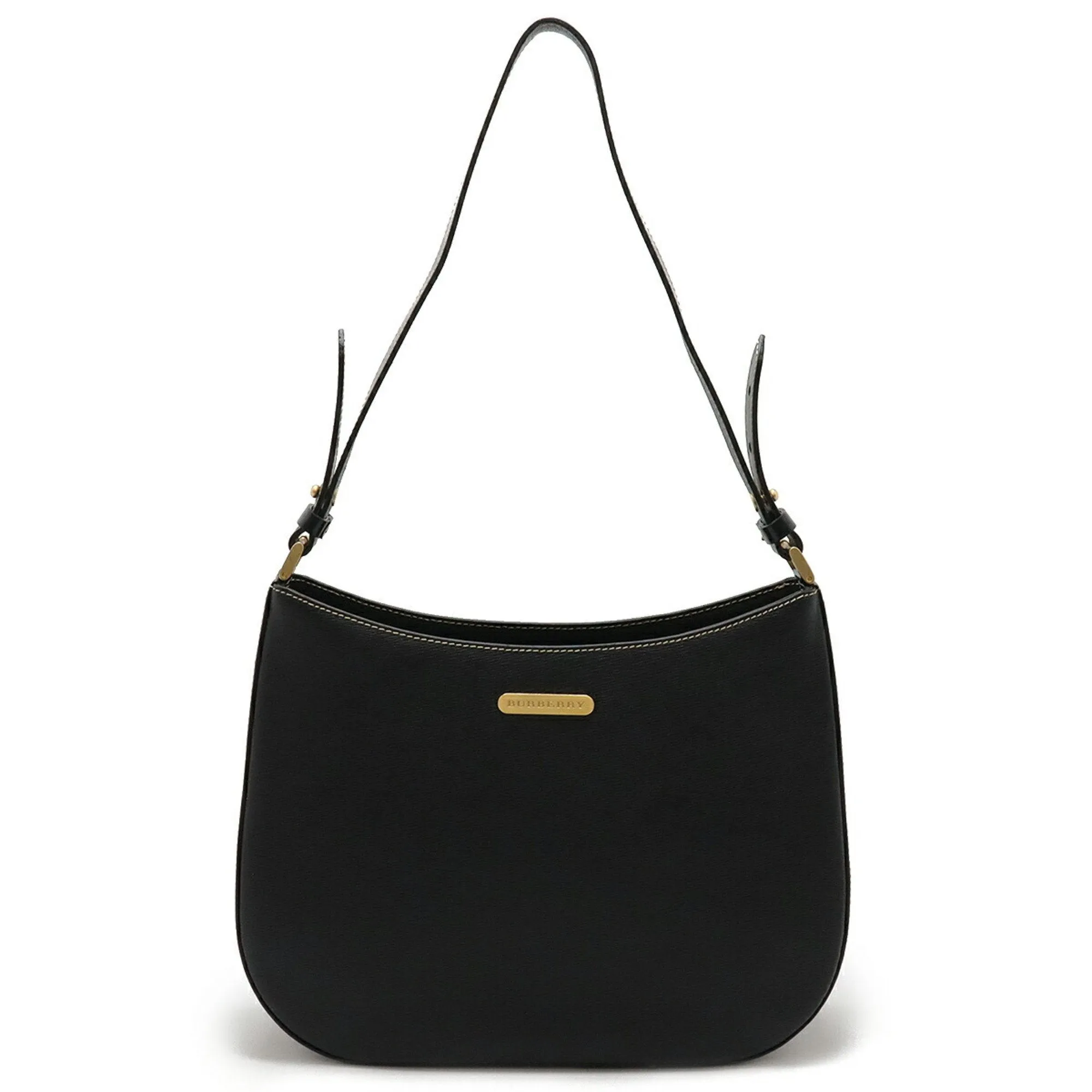 Burberry Leather Shoulder Bag (Pre-Owned)