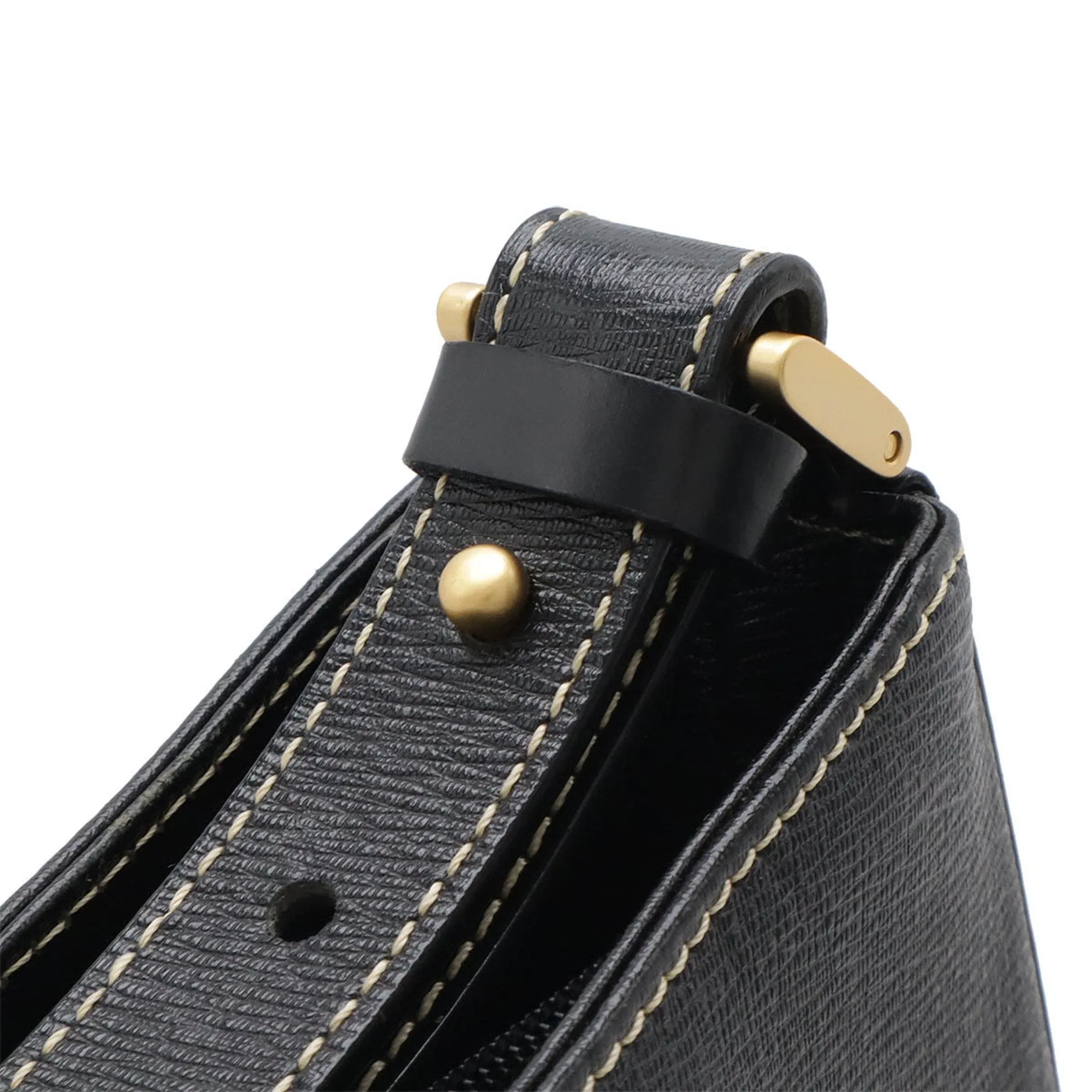 Burberry Leather Shoulder Bag (Pre-Owned)