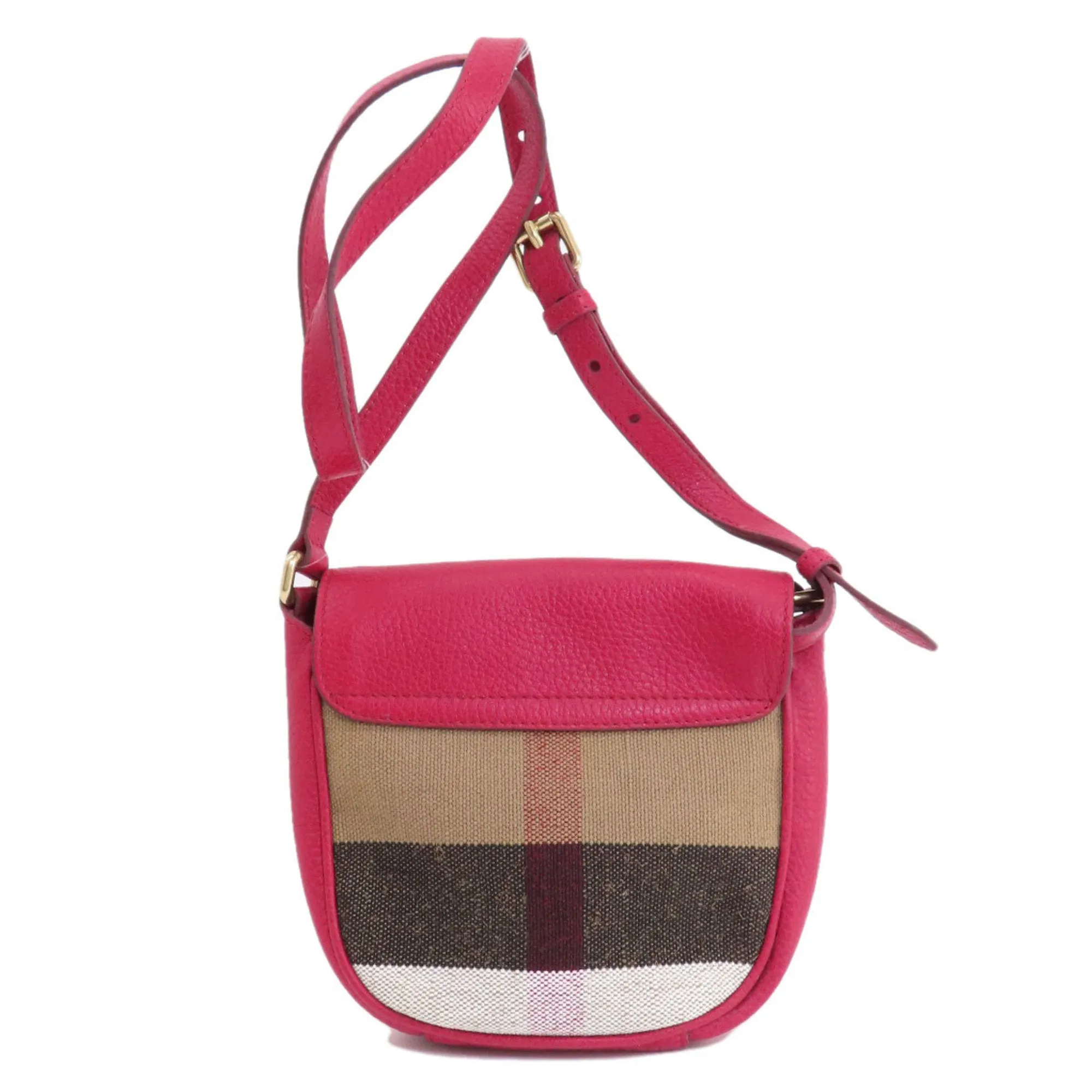 Burberry  Leather Shoulder Bag (Pre-Owned)