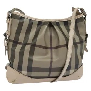 Burberry Nova Check Canvas Shoulder Bag (Pre-Owned)