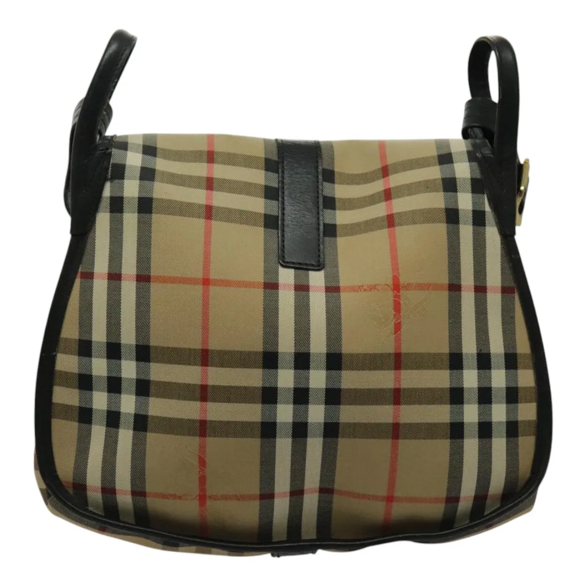 Burberry Nova Check  Canvas Shoulder Bag (Pre-Owned)