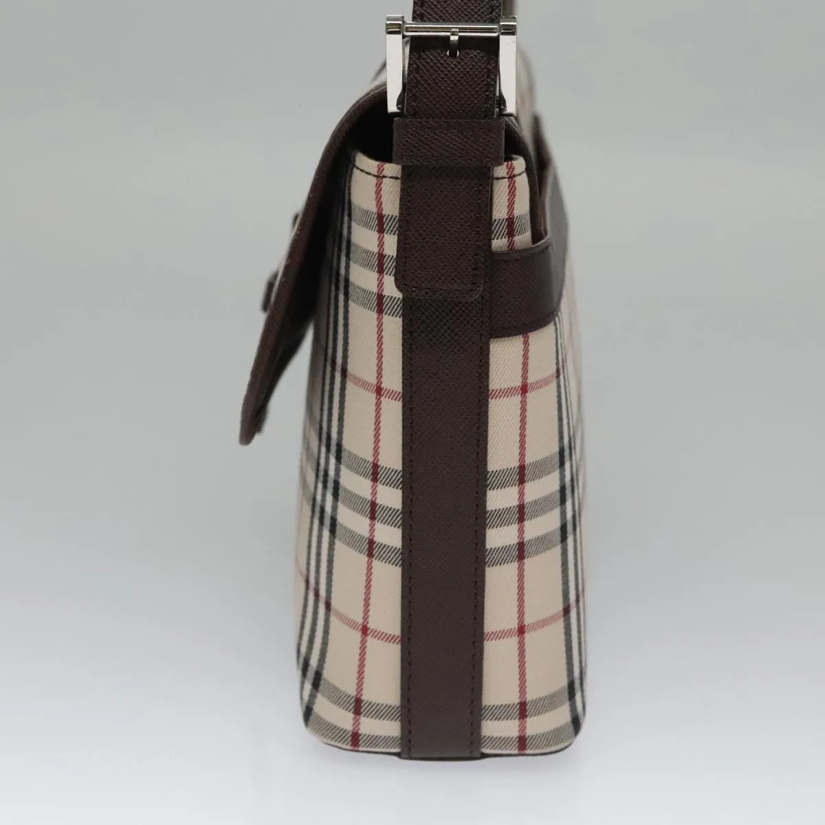 Burberry Nova Check  Canvas Shoulder Bag (Pre-Owned)