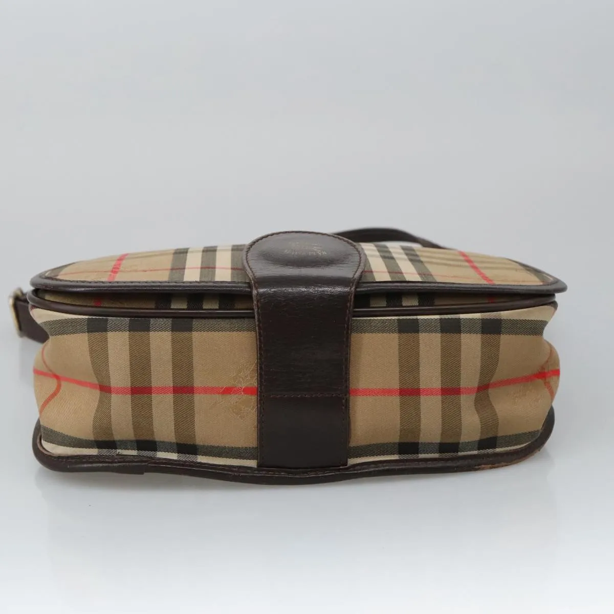 Burberry Nova Check  Canvas Shoulder Bag (Pre-Owned)