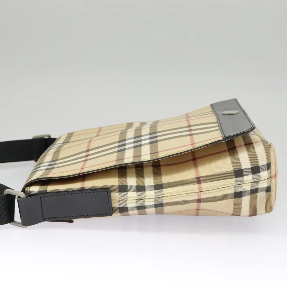 Burberry Nova Check  Canvas Shoulder Bag (Pre-Owned)