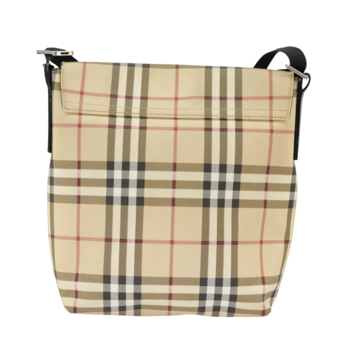 Burberry Nova Check  Canvas Shoulder Bag (Pre-Owned)