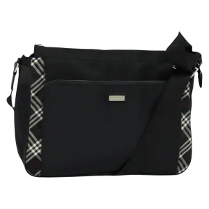 Burberry Nova Check Synthetic Shoulder Bag (Pre-Owned)