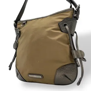 Burberry  Nylon Leather Shoulder Bag (Pre-Owned)