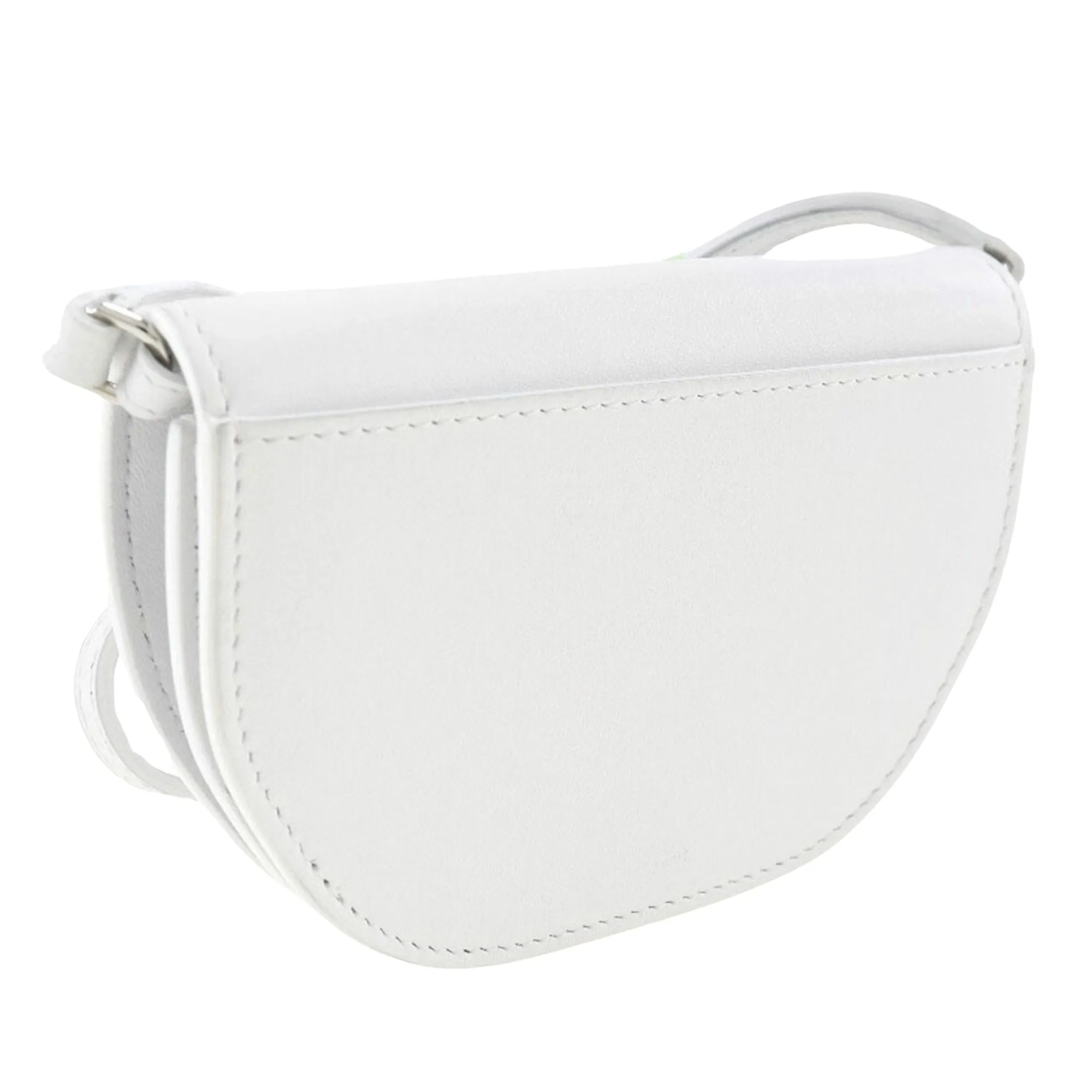 Burberry Olympia  Leather Shoulder Bag (Pre-Owned)