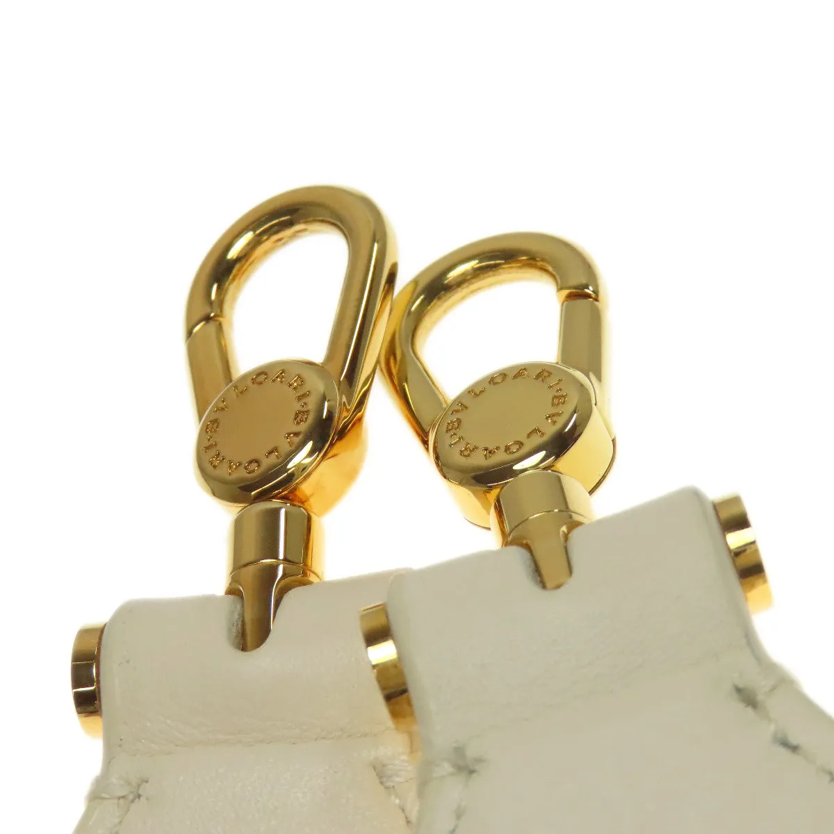 BVLGARI Shoulder Bag Calfskin white Serpenti 2WAY