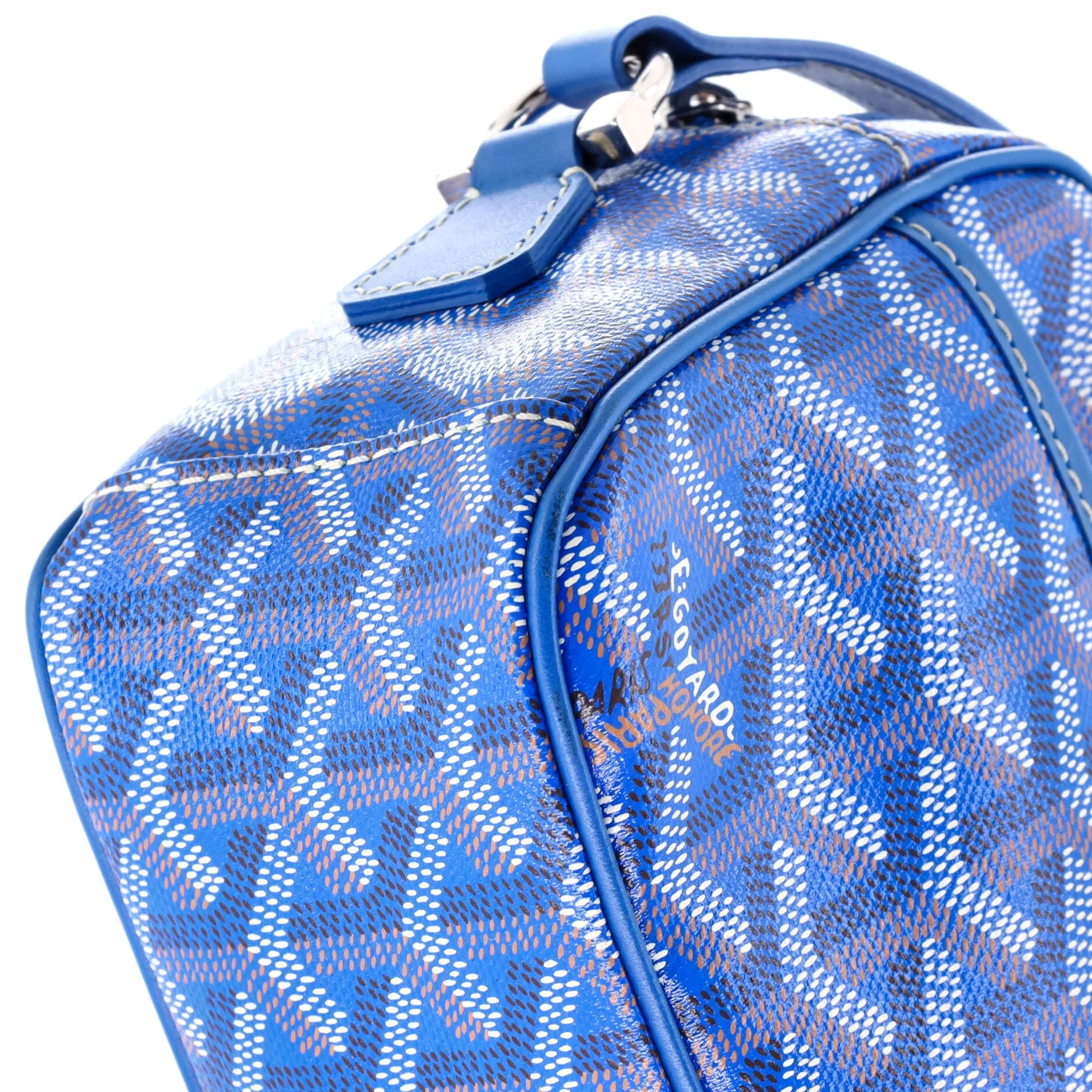 Cap Vert Bag Coated Canvas