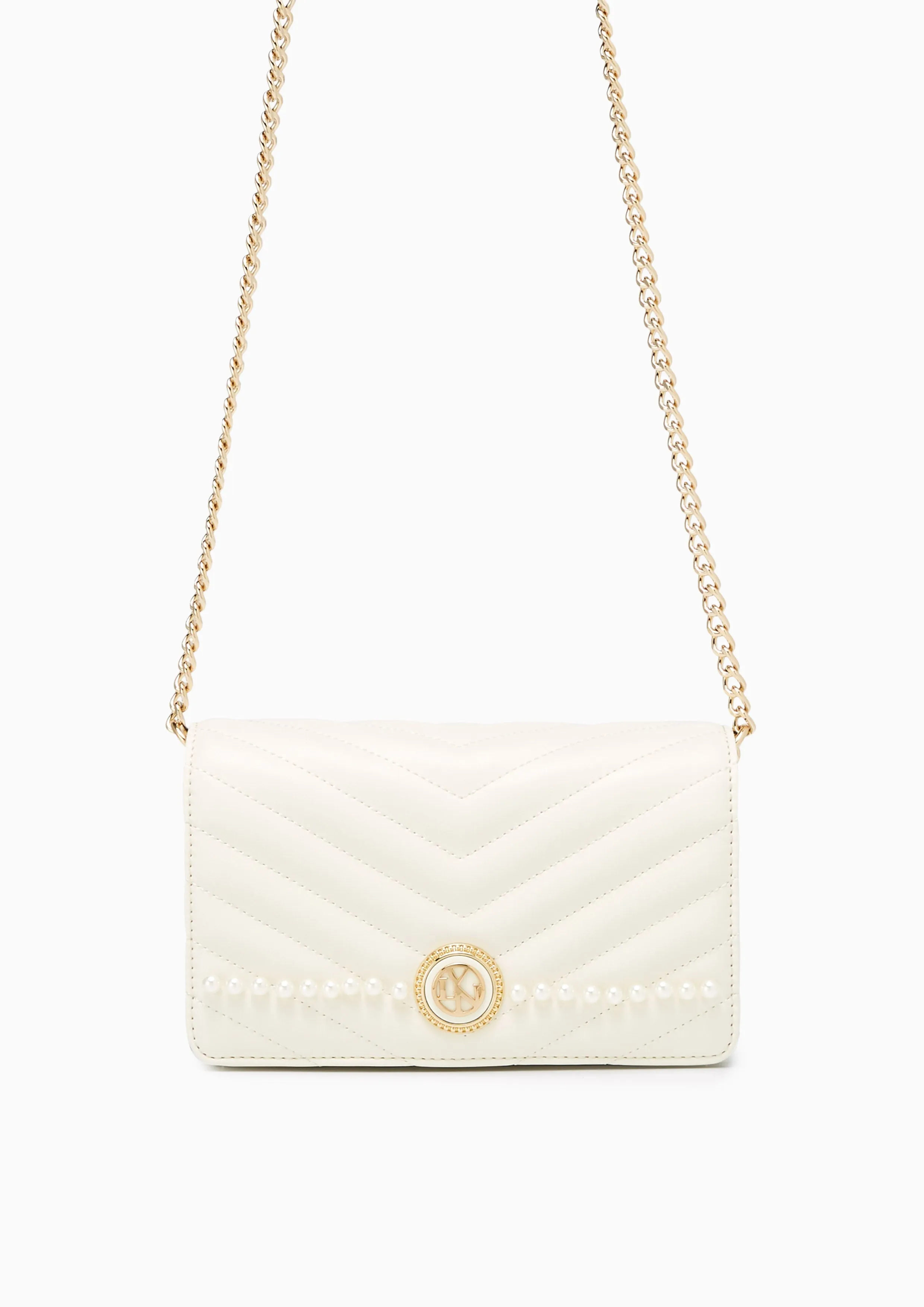 Caro S Long Wallet Ivory