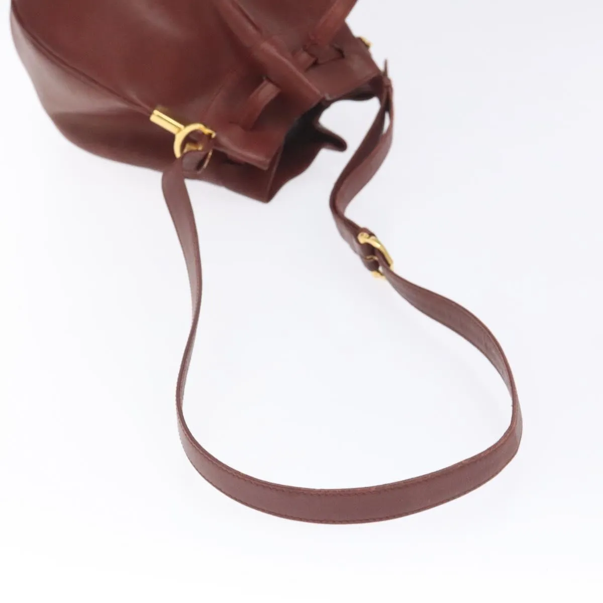Cartier Leather Shoulder Bag (Pre-Owned)