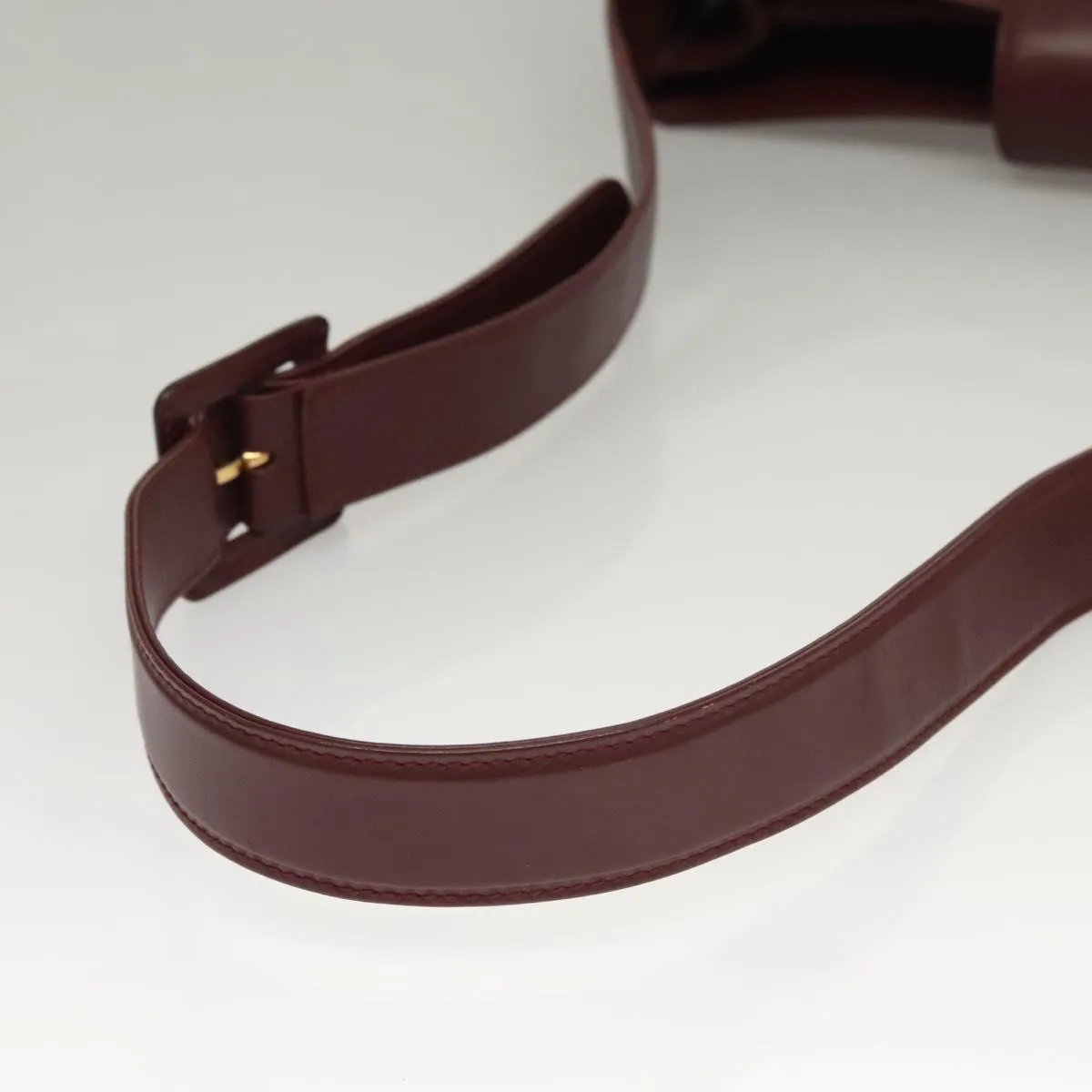Cartier Must De Cartier Leather Shoulder Bag (Pre-Owned)