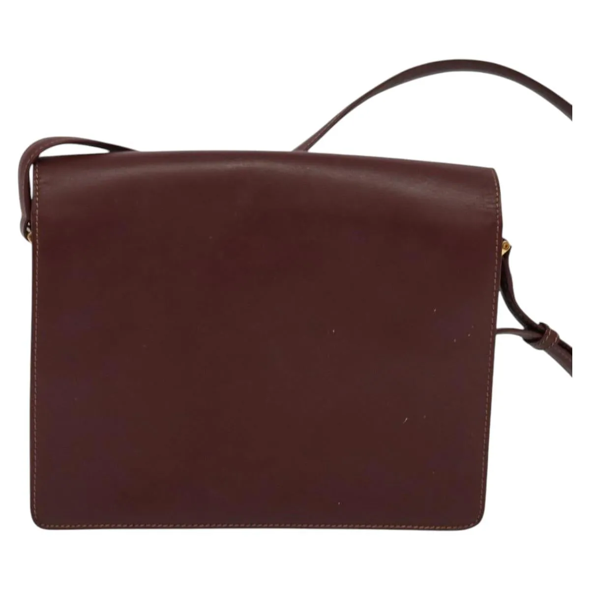 Cartier Must De Cartier Leather Shoulder Bag (Pre-Owned)