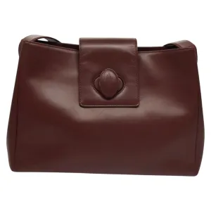 Cartier Must De Cartier Leather Shoulder Bag (Pre-Owned)